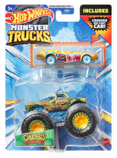 HOT WHEELS MONSTER TRUCK SI MASINUTA METALICA CHASSIS SNAPPER
